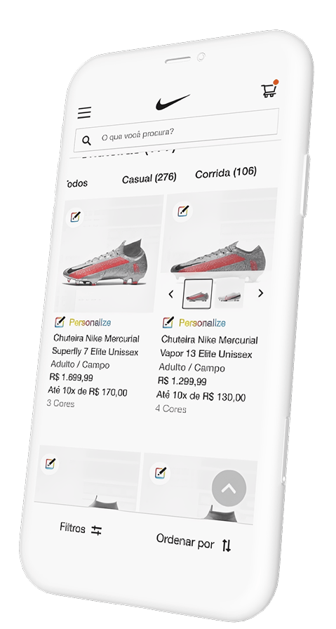 Color preview on tap